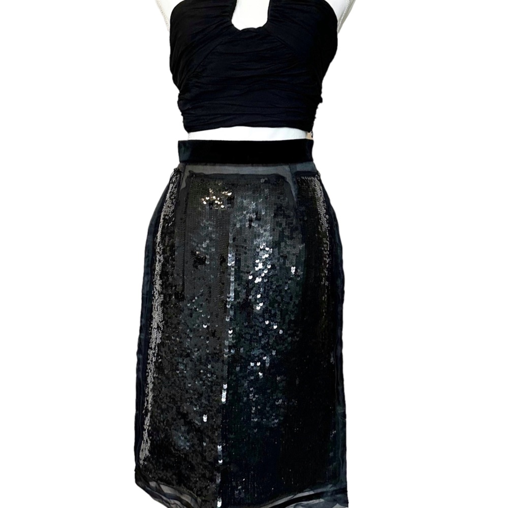 Dolce & Gabanna Silk Midi Skirt size 42 - Picture 11 of 11